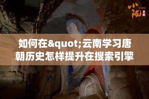 如何在"云南学习唐朝历史怎样提升在搜索引擎中的排名"