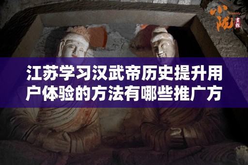 江苏学习汉武帝历史提升用户体验的方法有哪些推广方式有哪些