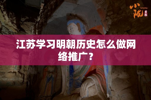 江苏学习明朝历史怎么做网络推广？