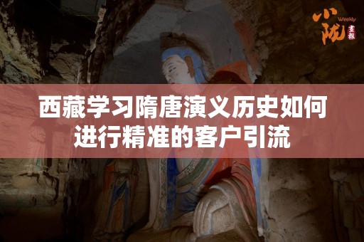 西藏学习隋唐演义历史如何进行精准的客户引流