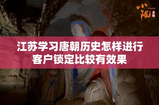 江苏学习唐朝历史怎样进行客户锁定比较有效果