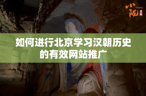 如何进行北京学习汉朝历史的有效网站推广