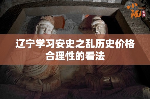 辽宁学习安史之乱历史价格合理性的看法