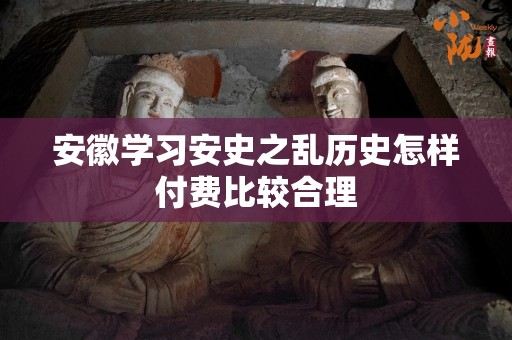 安徽学习安史之乱历史怎样付费比较合理