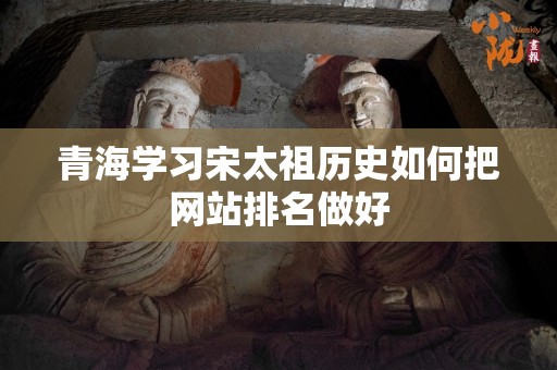 青海学习宋太祖历史如何把网站排名做好