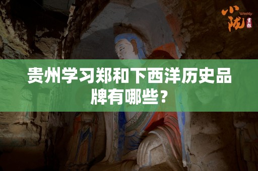 贵州学习郑和下西洋历史品牌有哪些？
