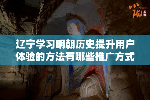 辽宁学习明朝历史提升用户体验的方法有哪些推广方式有哪些