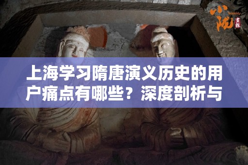 上海学习隋唐演义历史的用户痛点有哪些？深度剖析与解决方案