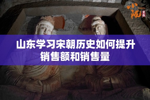 山东学习宋朝历史如何提升销售额和销售量